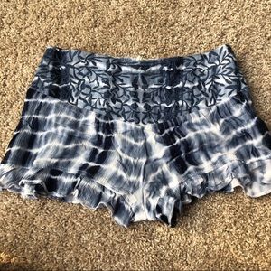 boho Tie Dye Shorts Size Small